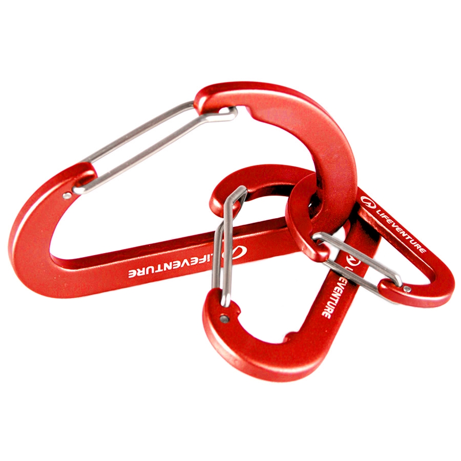 

Lifeventure комплект карабинов Karabiners red