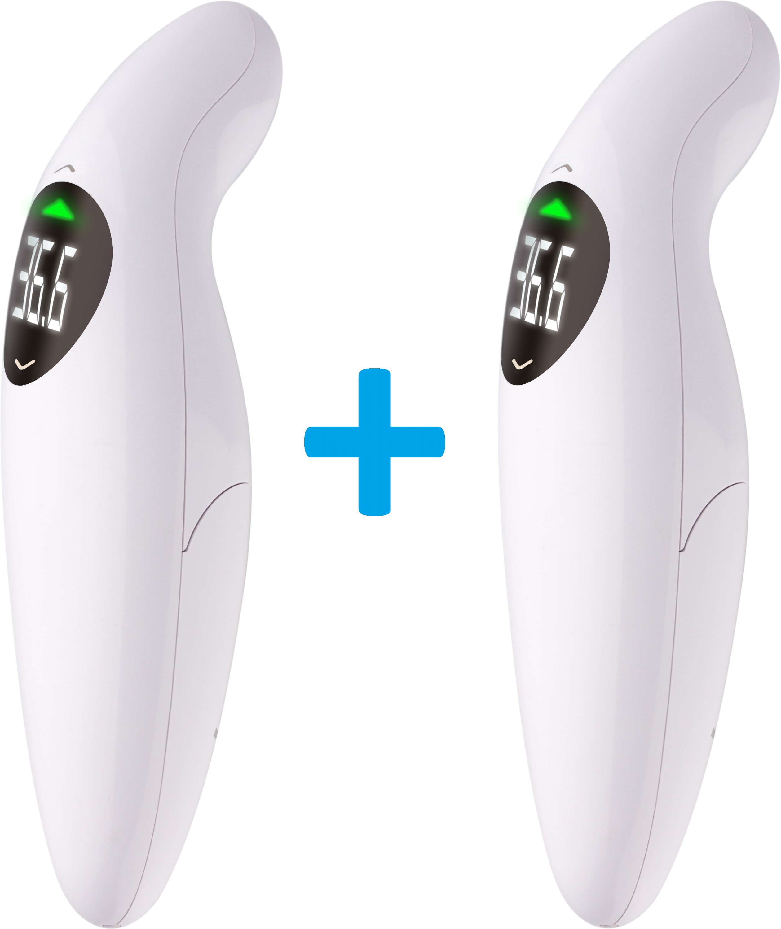 

Бесконтактный инфракрасный термометр AHealth Di-40 white 2 шт