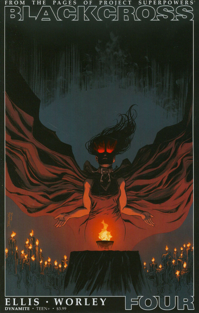 

Project Superpowers Blackcross #4 Cover B Variant Declan Shalvey Cover