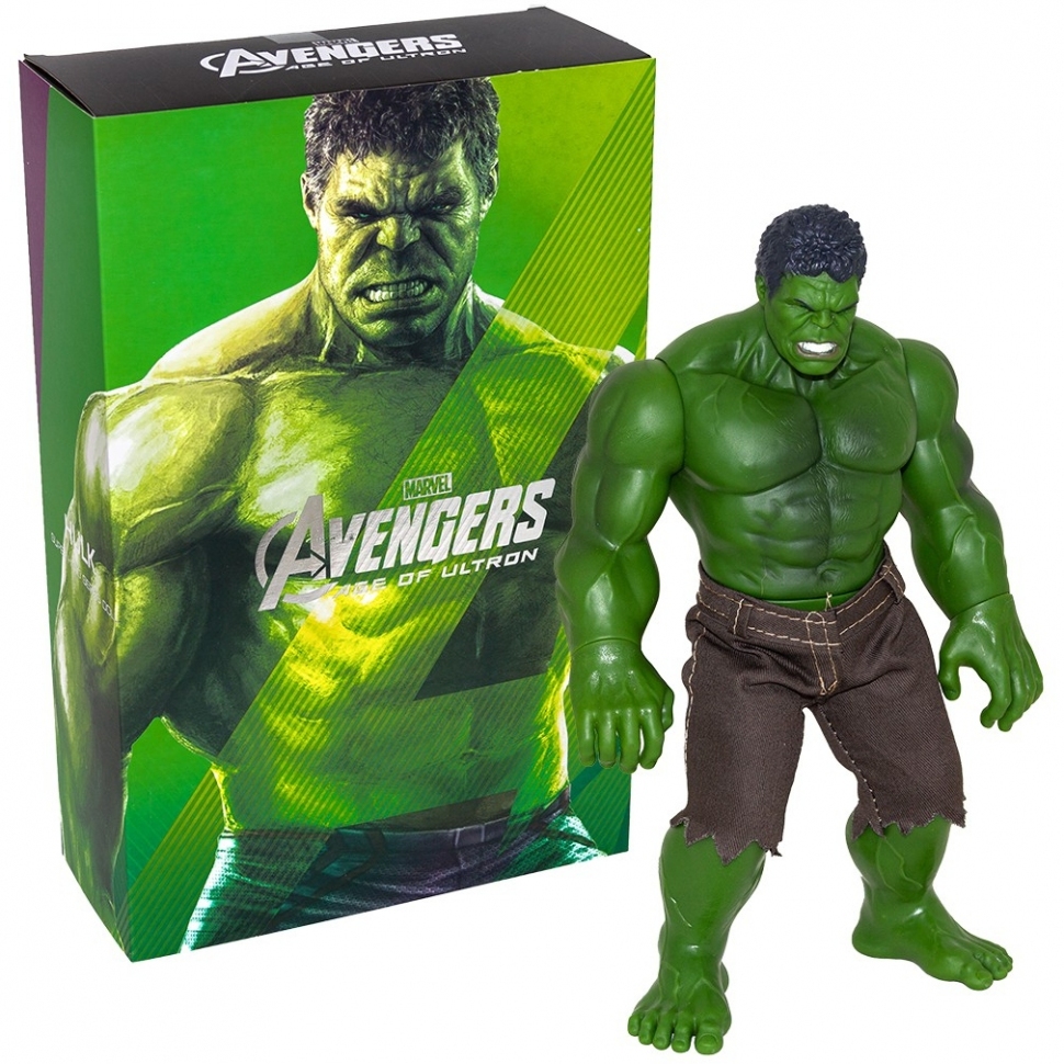 

Фигурка супергероя Avengers (Мстители) Халк - Hulk Зелёный 28,5 см 3321