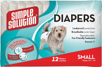 

Гигиенические подгузники для собак Fashion Disposable Diapers Small (38-48см) 12 шт