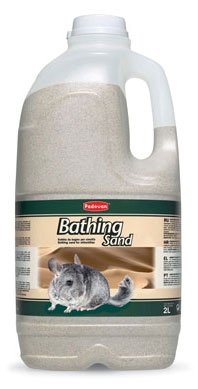 

Песок Padovan Bathing Sand для купания шиншилл 2 л