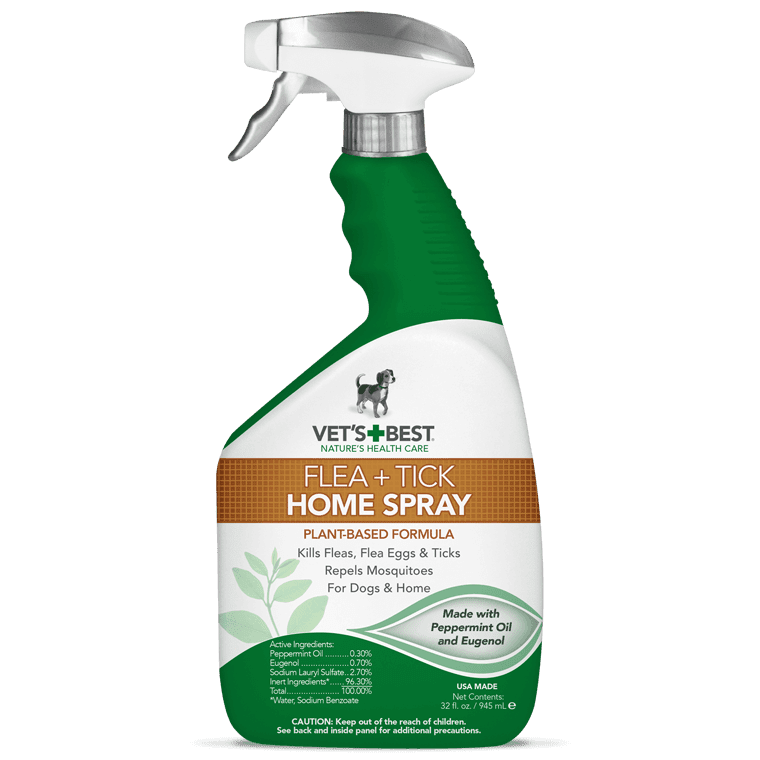 

Спрей VET`S BEST Natural Flea & Tick Home Spray от блох,клещей и москитов для собак и дома 945 мл