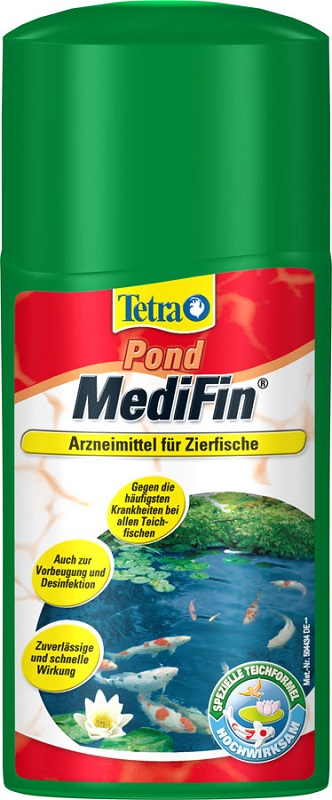 

Лекарство Tetra Pond Medi Fin для прудовой рыбы 500мл