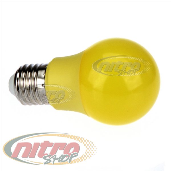 

Комплект 10 шт. светодиодных ламп Horoz Electric Spectra Yellow 3Вт 220В Е27 Желтая