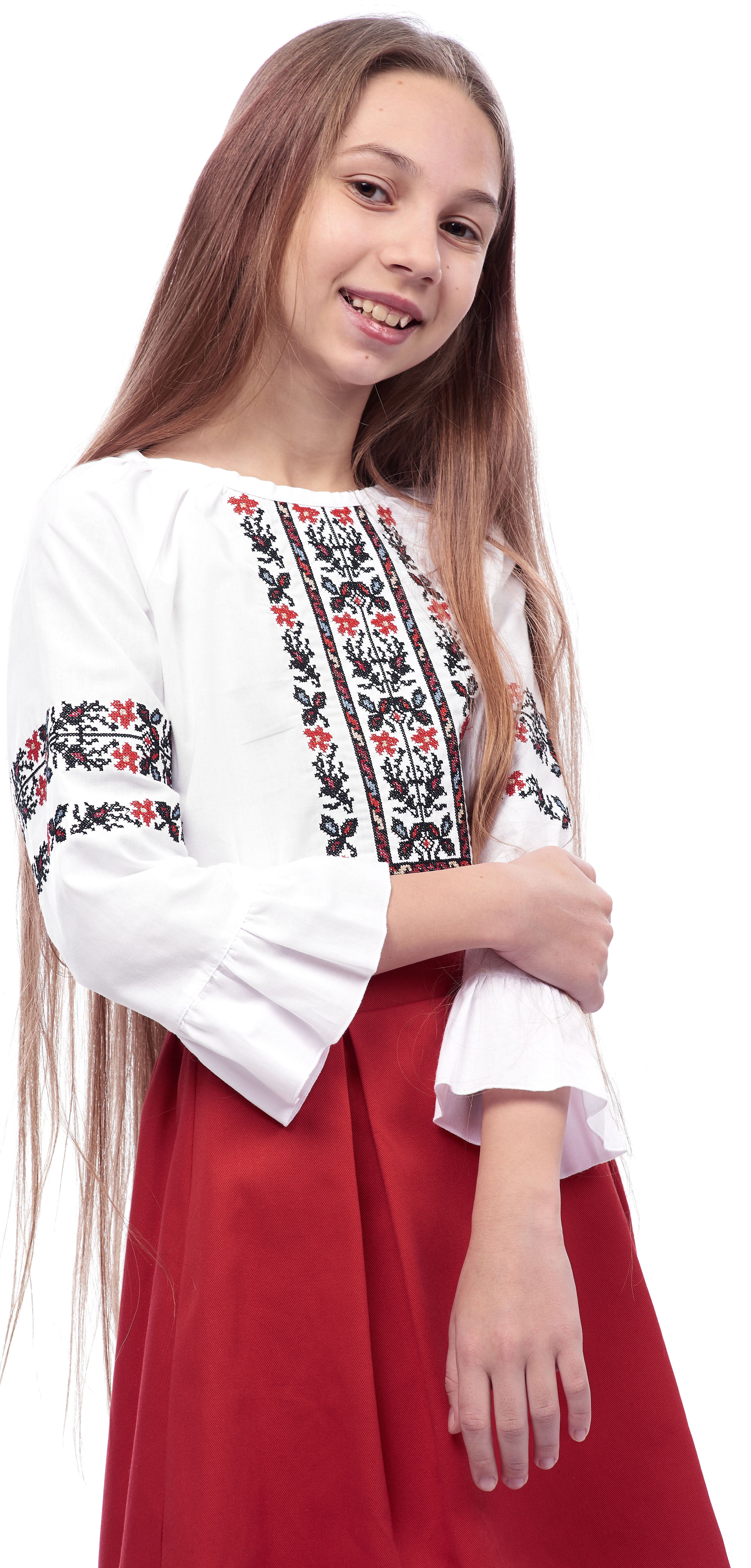 

Вышиванка Edelvika 335-19/09 104 см Белая