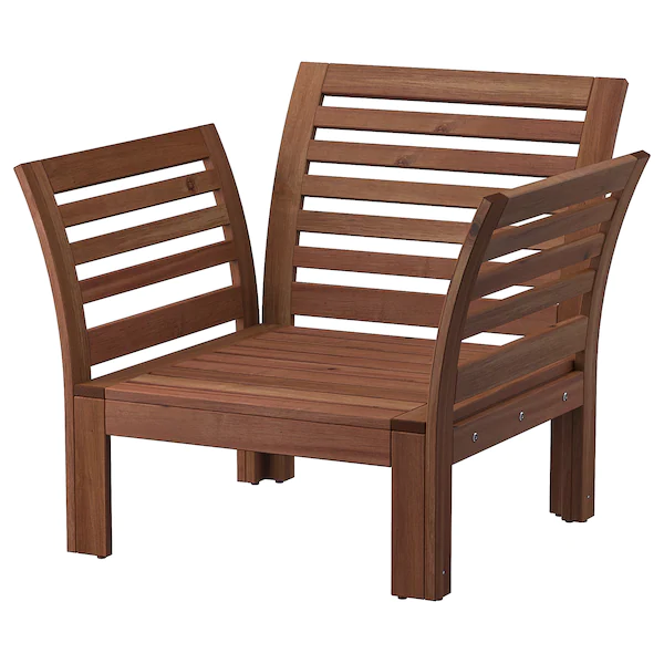 

Крісло для саду APPLARO з підлокітниками IKEA 604.690.56