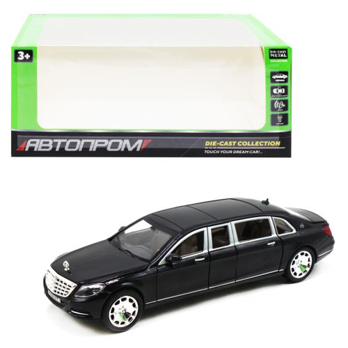 

ЧП184820 [7686] Машина металл 7686 (12шт/2) АВТОПРОМ1:24 Mercedes benz maybach , черн