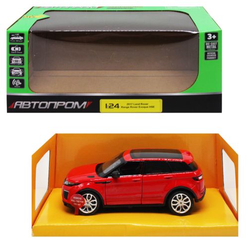 

Машинка "АВТОПРОМ: 2017 Land Rover Range Rover Evoque", красный