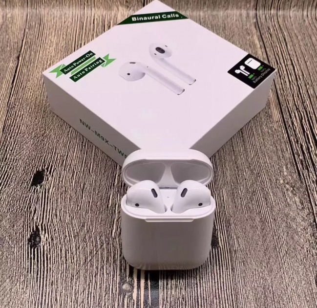 

Сенсорные Беспроводные наушники Air Fun M9X-TWS Bluetooth 5.0 Акустические динамики Качественный микрофон