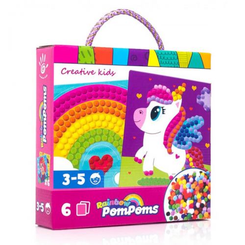 

Набор для творчества "Rainbow pompoms", укр