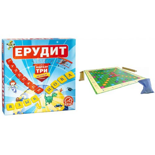 

Настольная игра "Эрудит", 3 языка