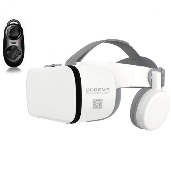 

Очки виртуальной реальности Bobo VR Z6 + пульт+наушники Bluetooth 110° White