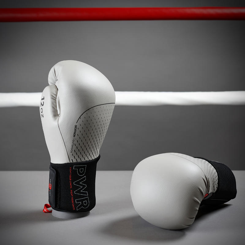 

Боксерские Перчатки OUTSHOCK 8 OZ ERGO Бело-Черные для Опытных Боксеров