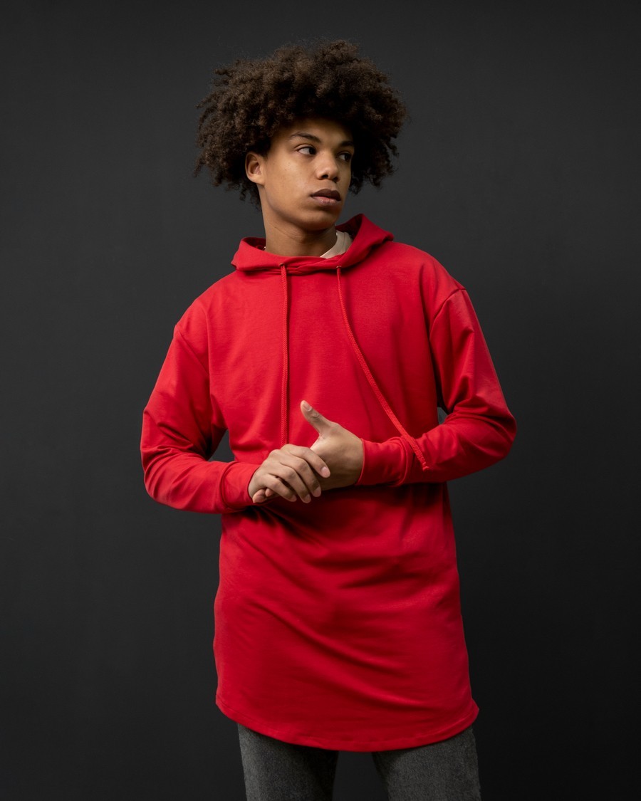

Худи DNK MAFIA Long  Red 00-00-0253, Худи DNK MAFIA Long L Red 00-00-0253
