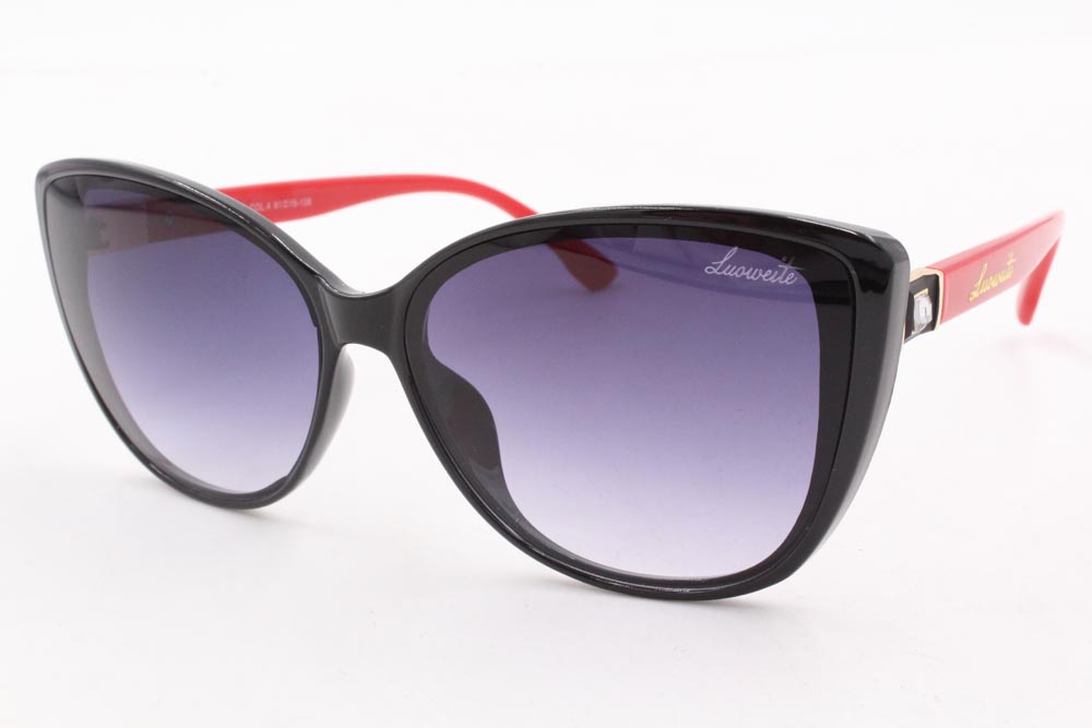 

Солнцезащитные очки Luoweite LWT5008 цвет черный+красный