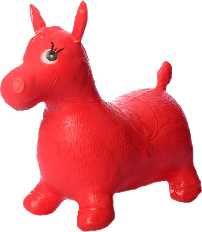 

Детская надувная игрушка-прыгун Лошадка Horse Красный (T-0737)