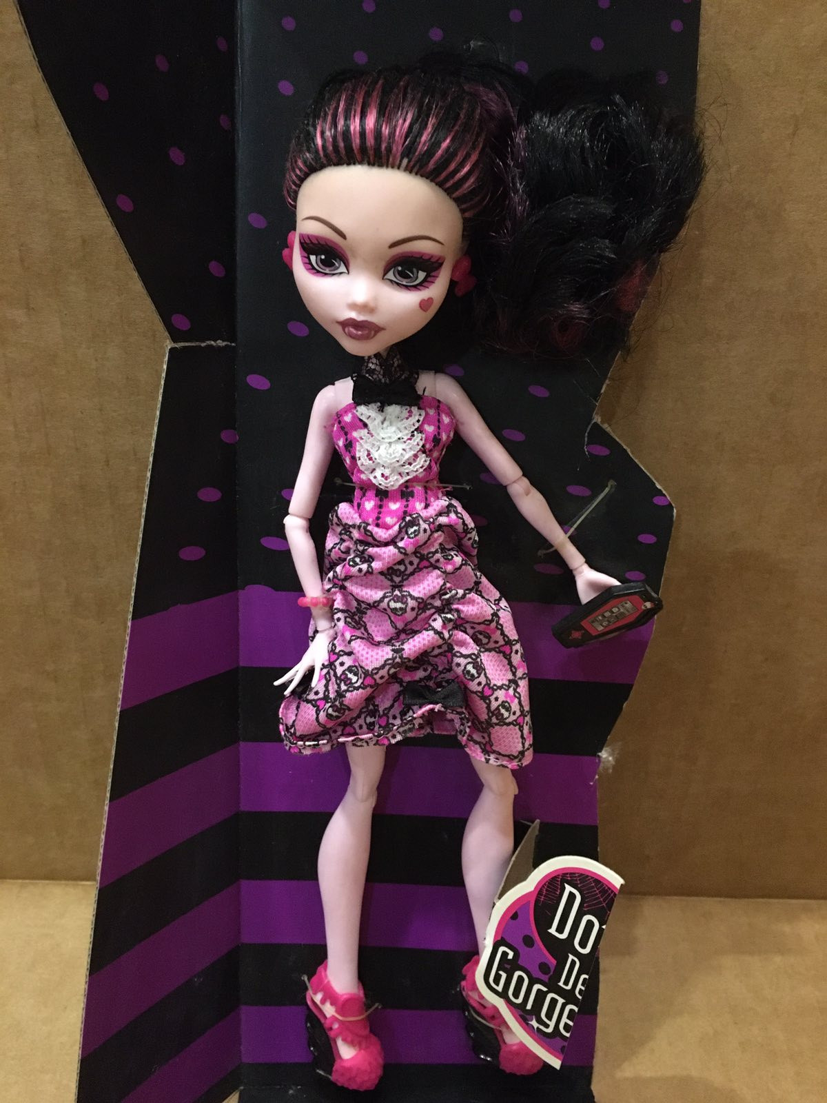 

Кукла Монстер Хай Дракулаура Смертельно Прекрасный Горошек Monster High Draculaura