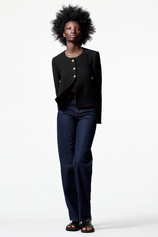 

Джинсы Zara 6840/064 -  темно синие, Джинсы Zara 6840/064 - 44 темно синие