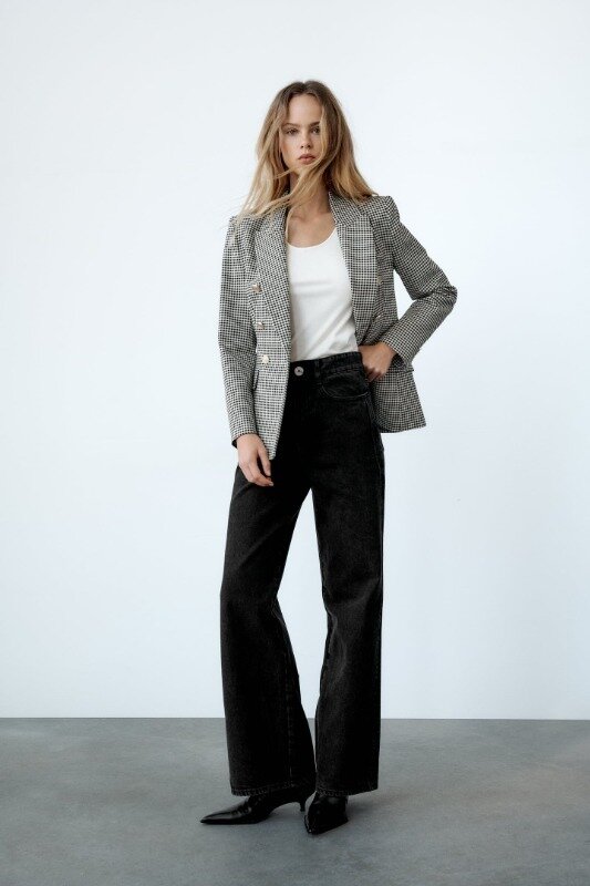 

Джинсы Zara 4979/029/800 -  черные, Джинсы Zara 4979/029/800 - 38 черные