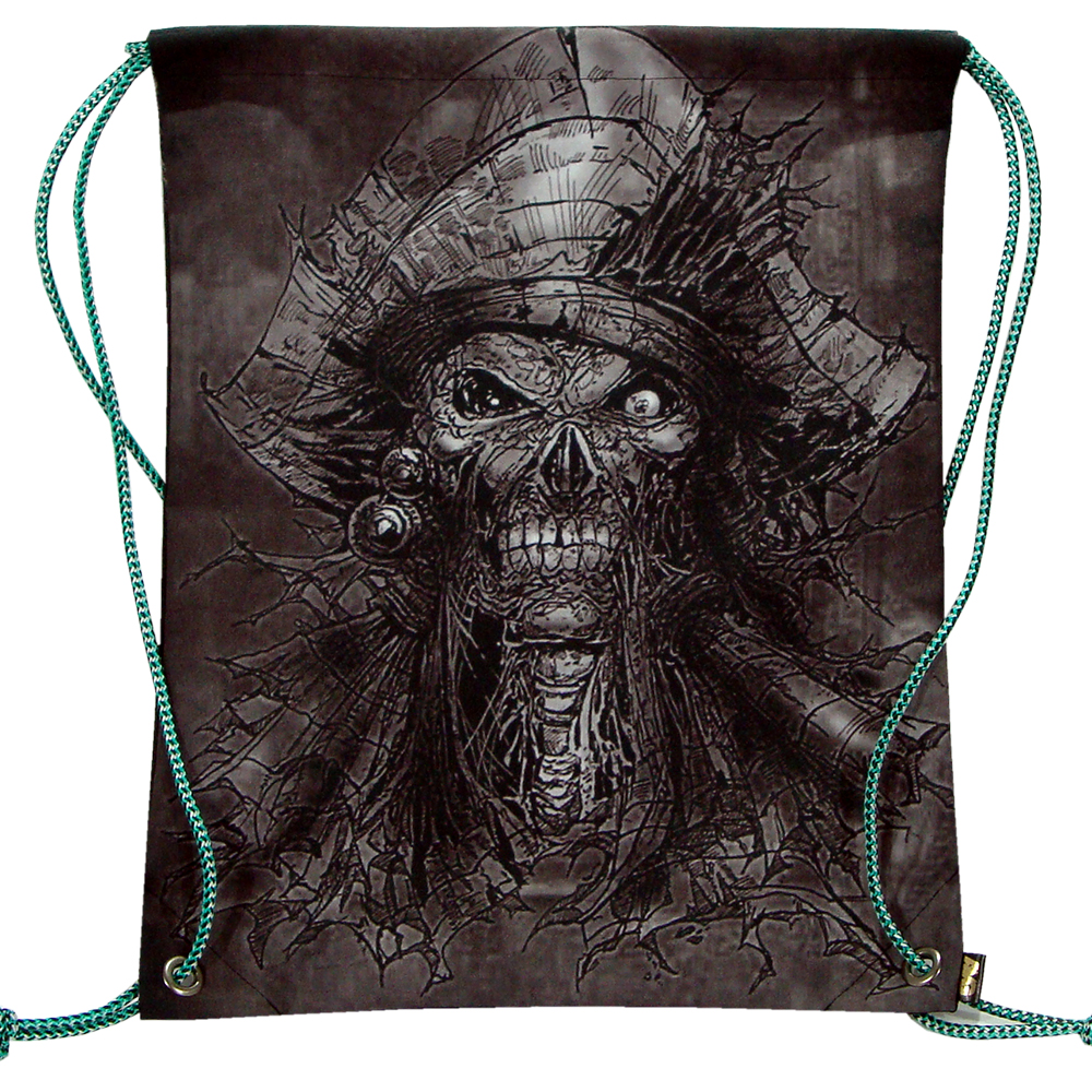 

Рюкзак-мешок AMG Pirates scull двухсторонний ART 5008