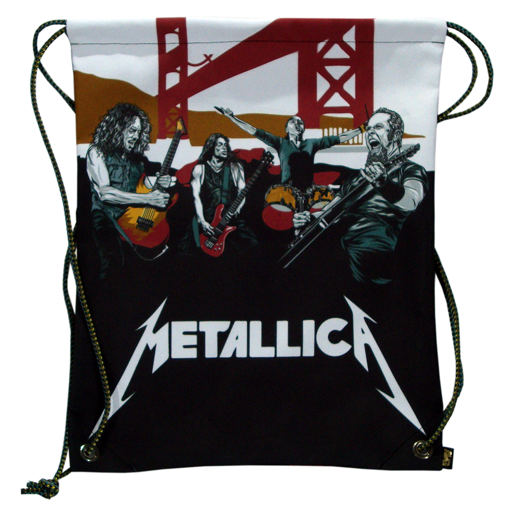 

Рюкзак-мешок AMG Metallica art двухсторонний ART 5033