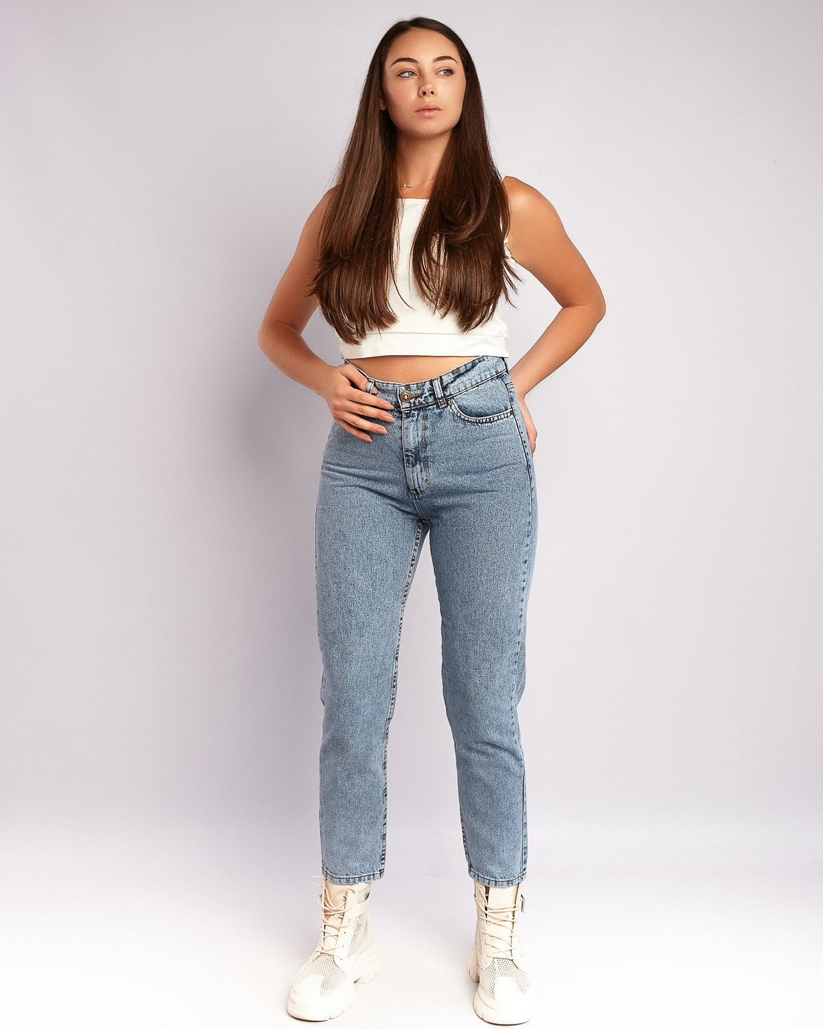 Женские джинсы котон 3081m 38 синий от продавца: SS&Jeans – в интернет ...