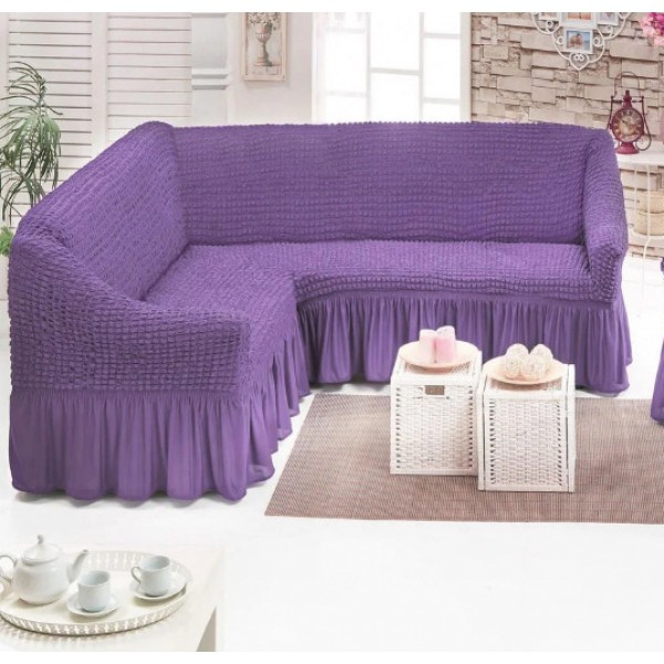 

Чехол для углового дивана Home Collection Evibu Турция Сиреневый (NT-10417)