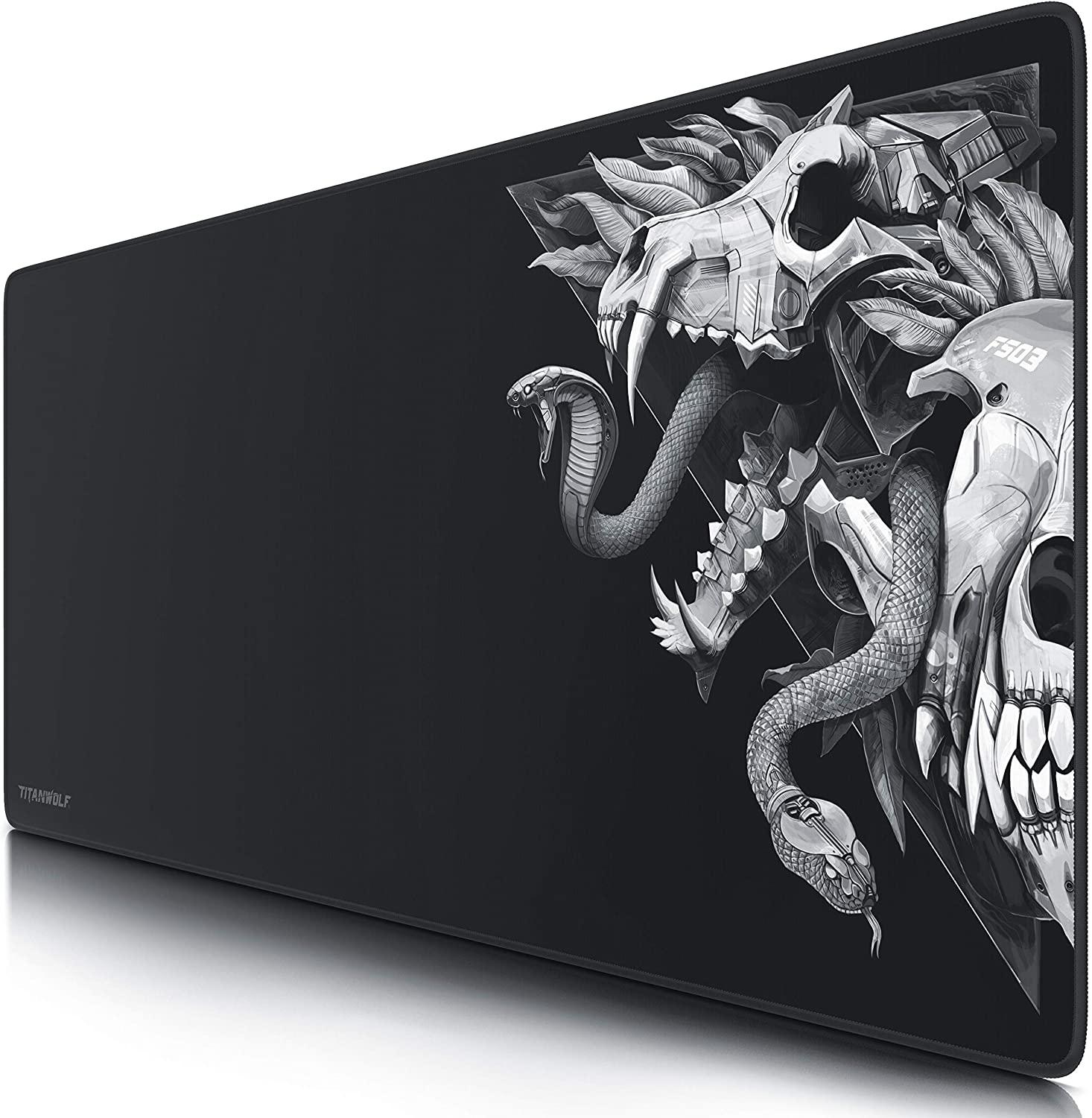 

Игровая поверхность TITANWOLF SKULL 900 x 400mm, U1