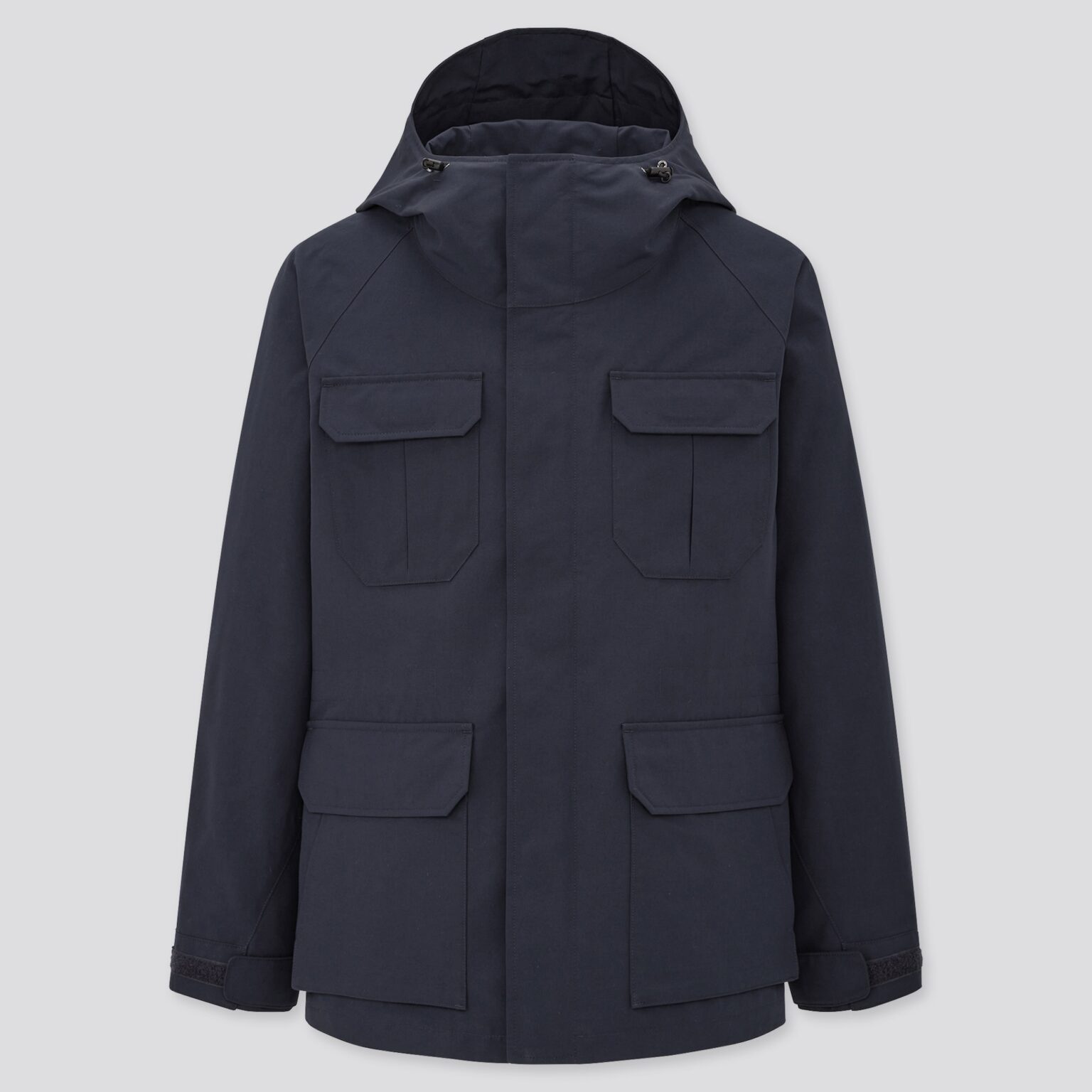 

Куртка Uniqlo водоотталкивающая  темно синяя, Куртка Uniqlo водоотталкивающая M темно синяя