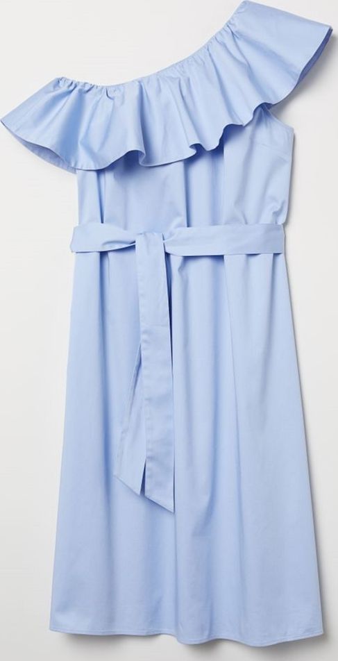 

Платье H&M 0568840  Голубое, Платье H&M 0568840 36 Голубое