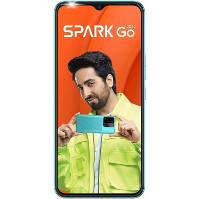 

Мобильный телефон Tecno KG5m (Spark Go 2022 2/32Gb) Turquoise Cyan
