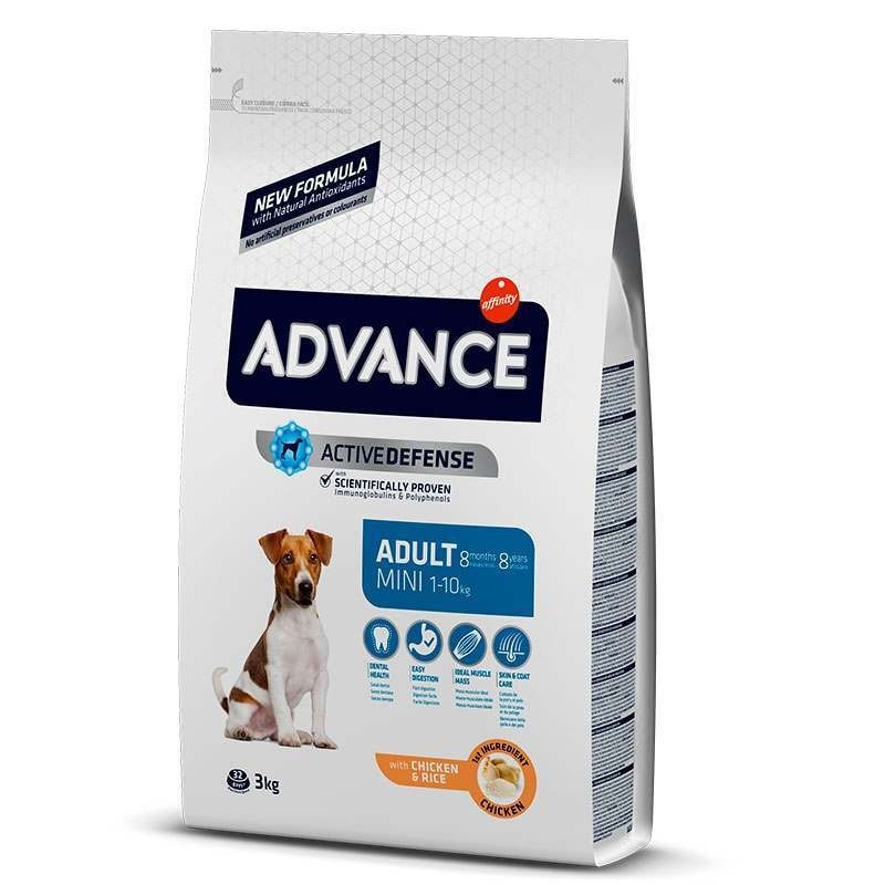 

Сухой корм для собак мини пород Advance Mini Adult 3 кг