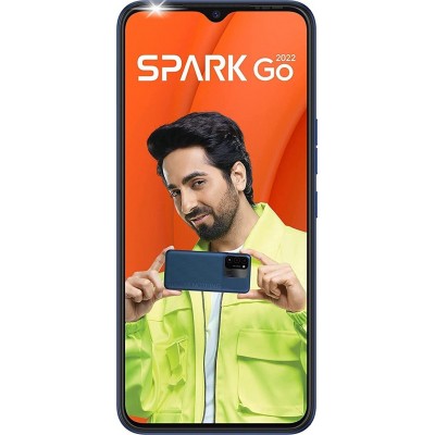 

Мобильный телефон Tecno KG5m (Spark Go 2022 2/32Gb) Atlantic Blue