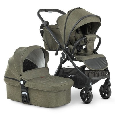 

Коляска El Camino Saga 2 в 1 (ME 1085 denim khaki)