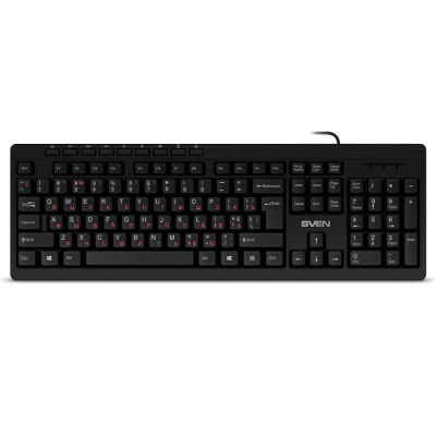 

Клавиатура Sven KB-C3010 Black. 56347