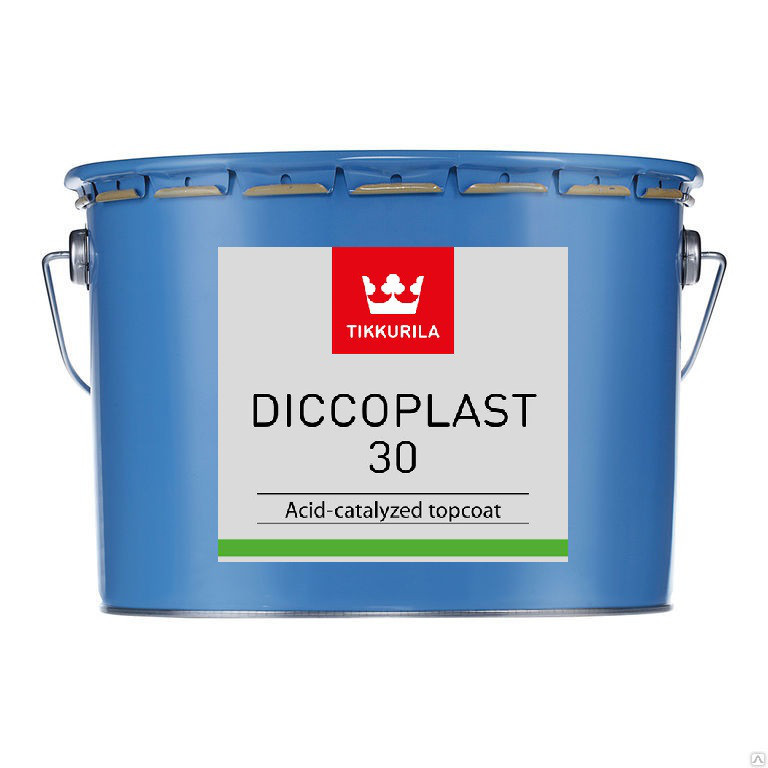 

Двухкомпонентная краска для мебели Tikkurila Дикопласт Diccoplast 30(А) 2.7л