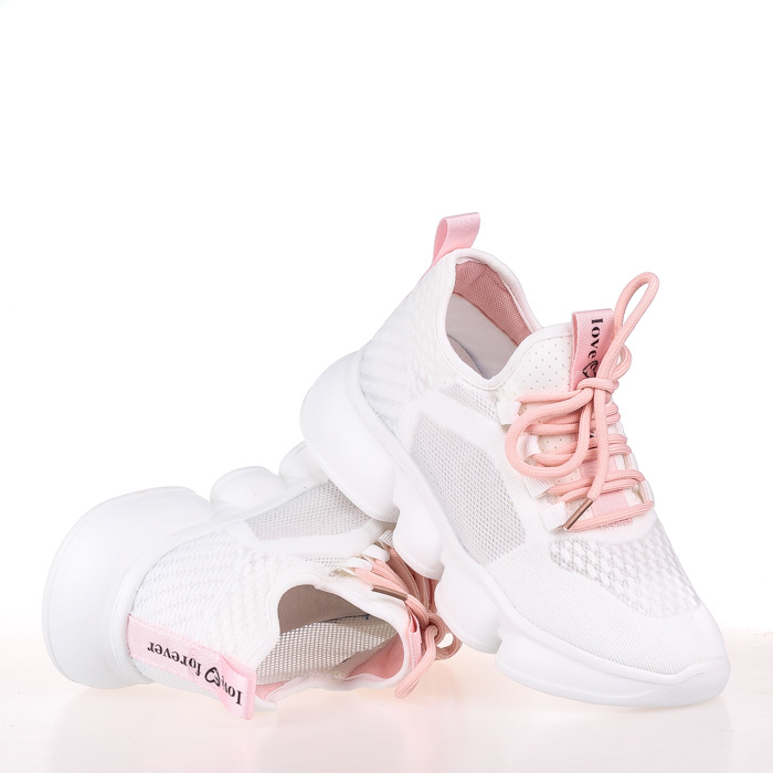 

Женские кроссовки деми Allshoes 157902 Белый р.39 (24 см.)