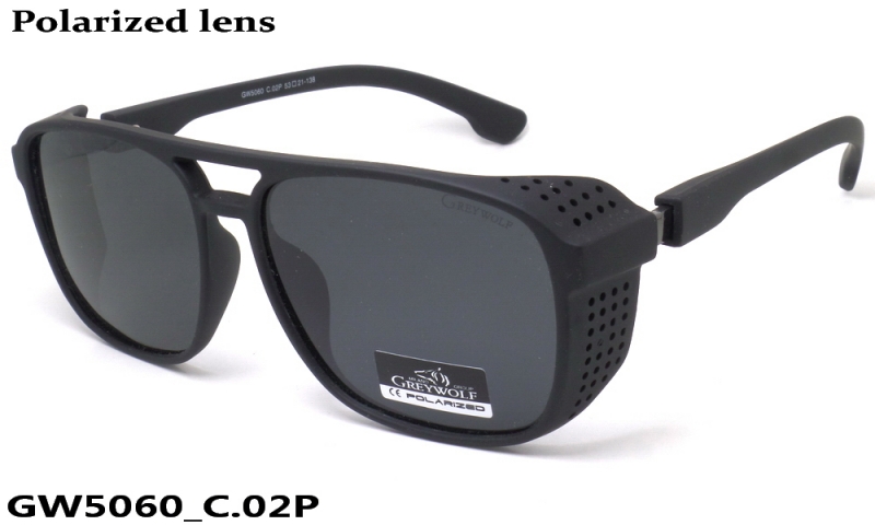 

Солнцезащитные очки Grey WOLF GW5060 c.02P черный мат