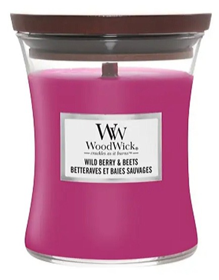 

Ароматична свіча WoodWick Medium Wild Berry & Beets 275 г