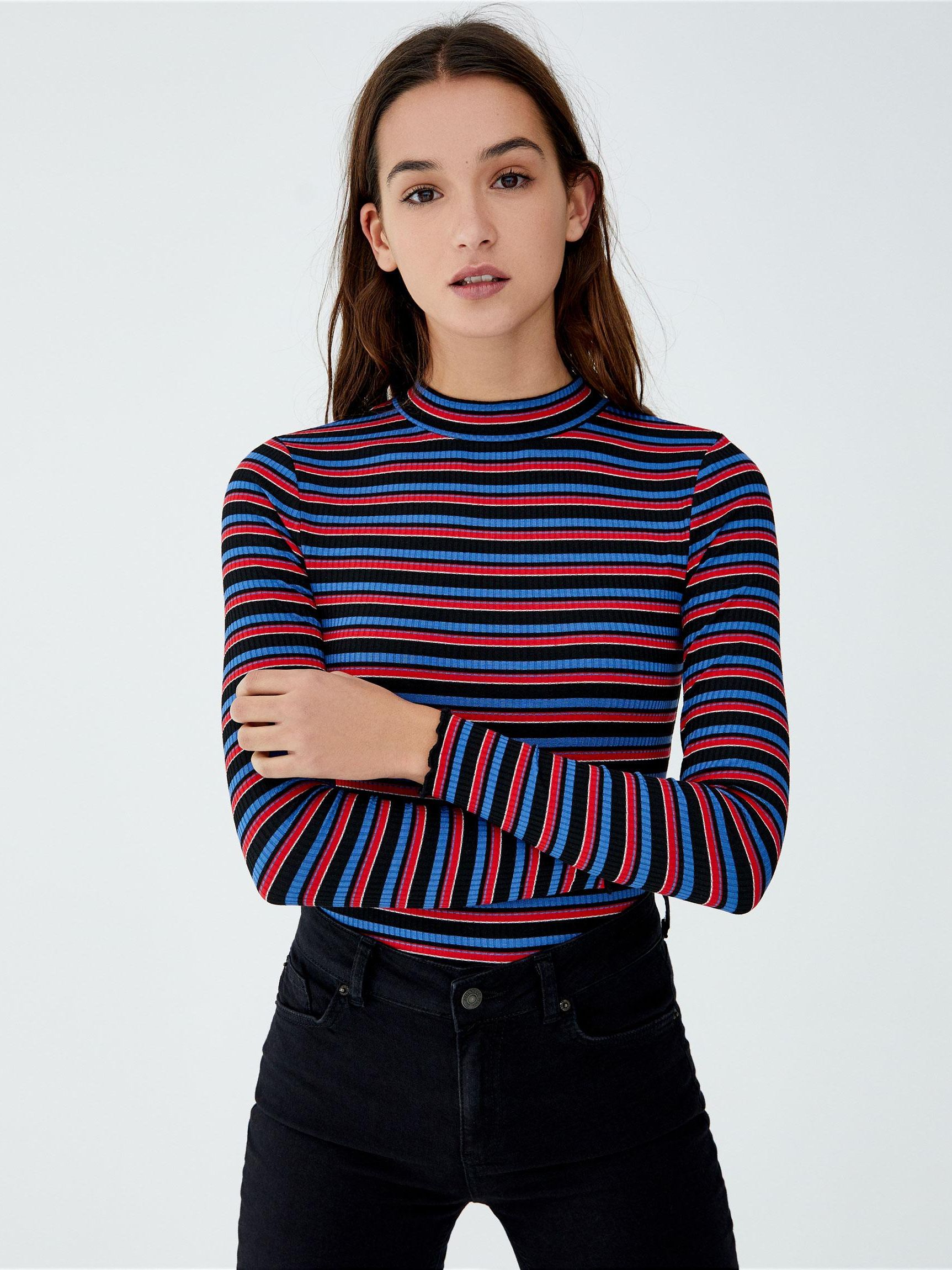

Водолазка Pull & Bear XAZ240599NSIS  Черная, Водолазка Pull & Bear XAZ240599NSIS M Черная