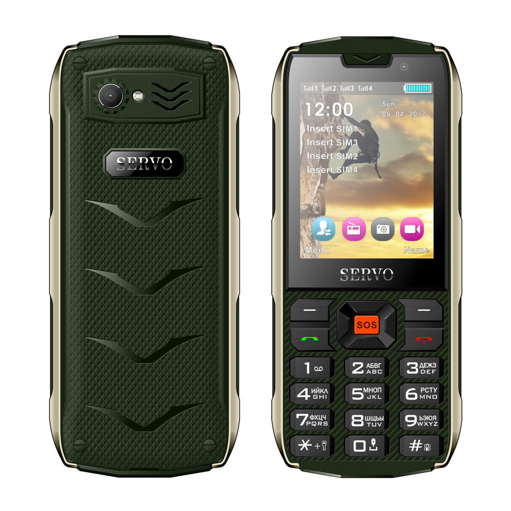 

SERVO H8 4SIM Зеленый