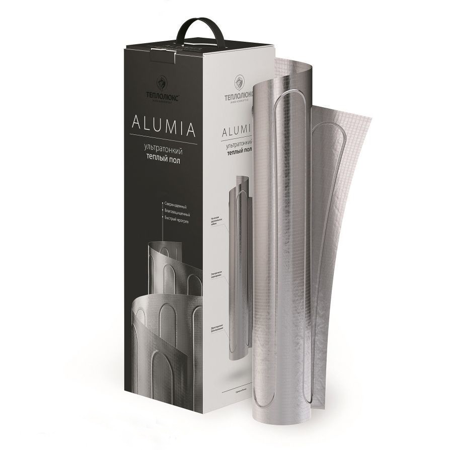 

Теплолюкс ALUMIA (1,5 м²) ультратонкий алюминиевый нагревательный мат