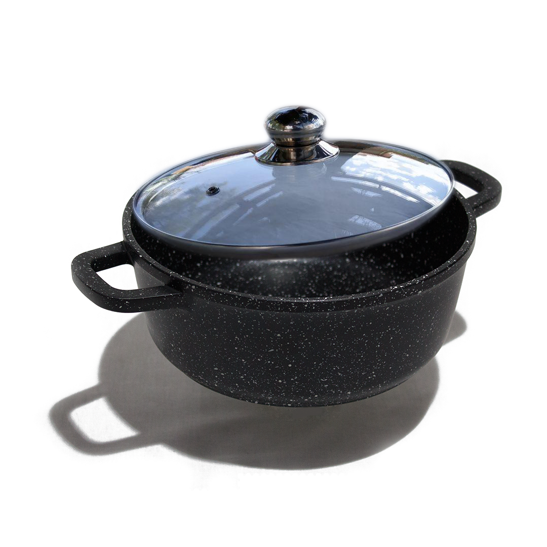 

Кастрюля круглая Luxus Küche 4,2 л 000 black (#000000)