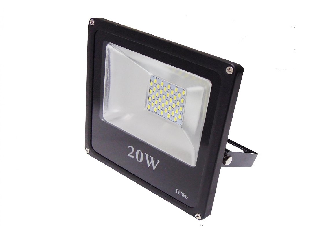 

Светодиодный прожектор NikoLED 20W Slim премиум SMD черный (782)