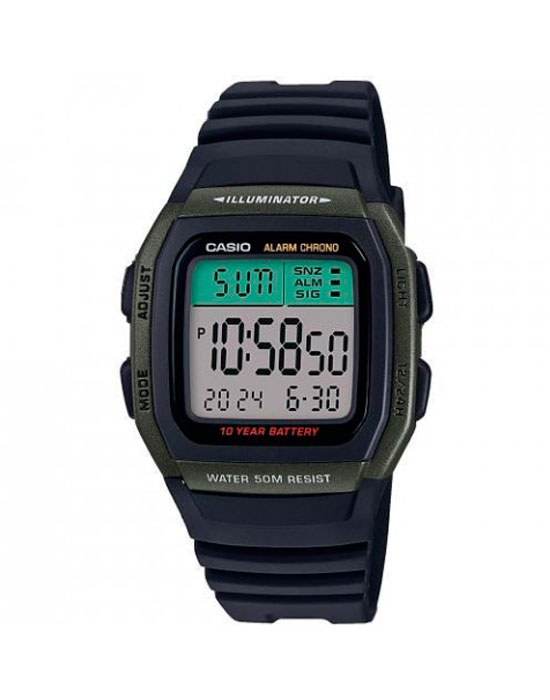 

Мужские часы Casio W-96H-3AVEF
