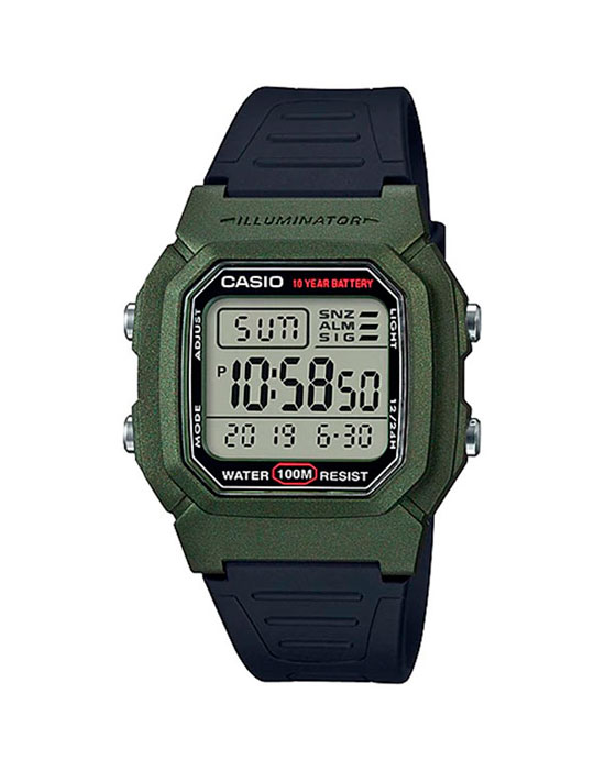

Мужские часы Casio W-800HM-3AVEF