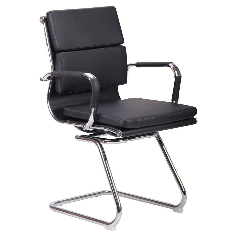 

Кресло Slim FX CF (XH-630C) 960*560*600 Металл/Кожзаменитель, цвет хром/черный AMF