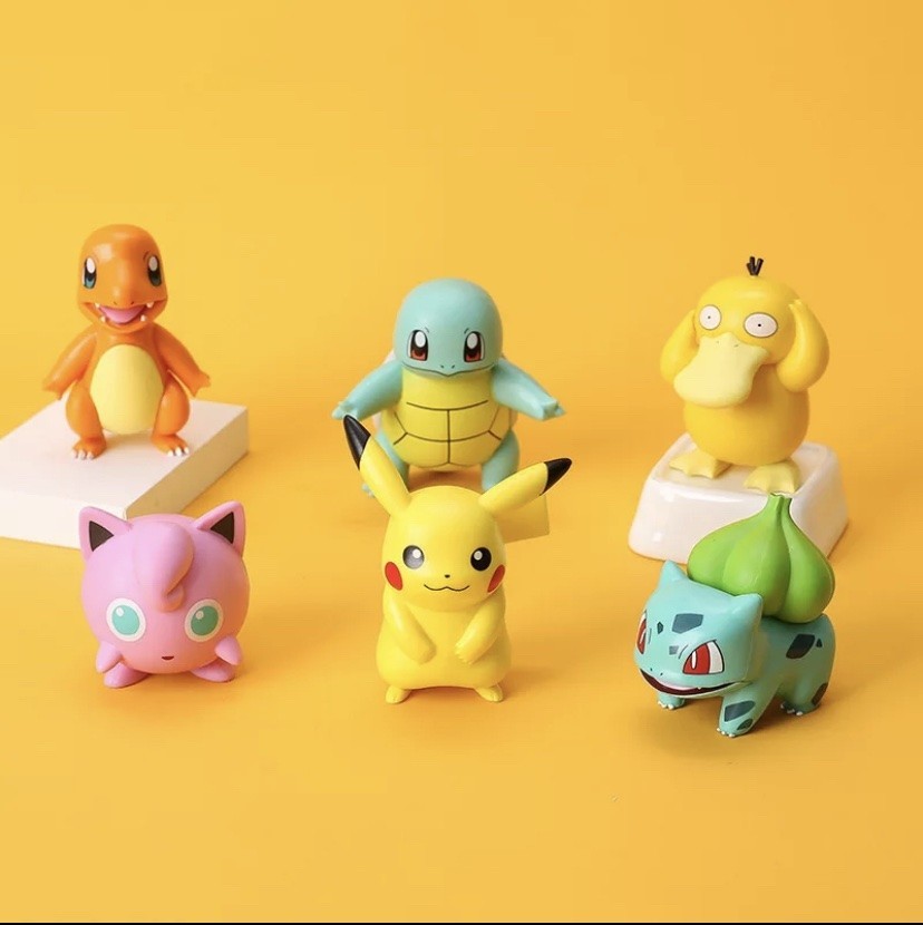 

Набор игровых фигурок Покемон Pokemon Go 5.2-8см