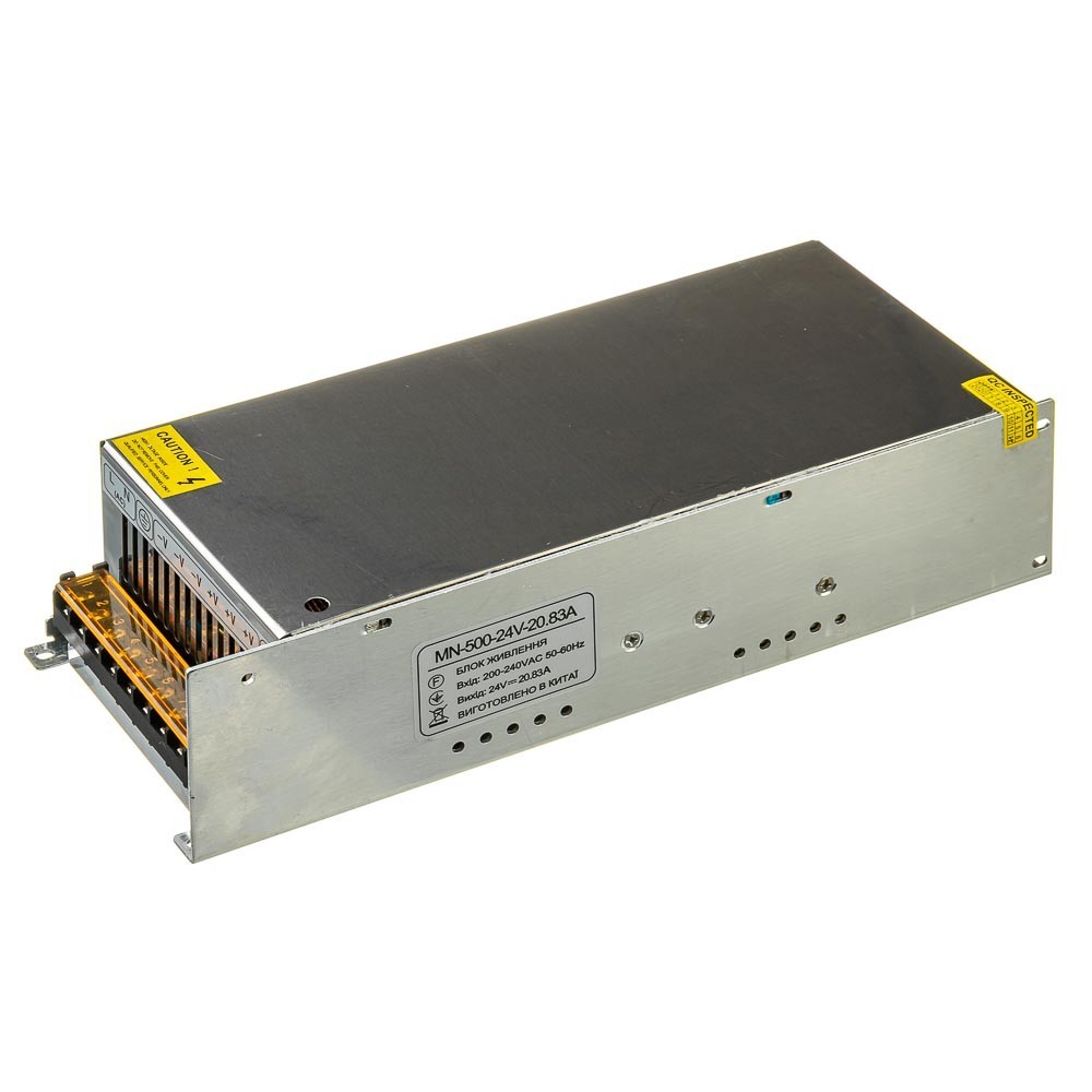 

Негерметичный блок питания AVATON Professional 24V-20.83А-500W (1019861)